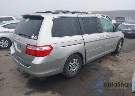 2006 Honda Odyssey Ex-L z USA, uszkodzony, nr VIN 5FNRL38786B450426